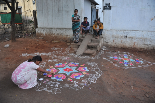 Detailed Description Why Not to do Rangoli before Home on Amavasya Day,