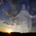 If God appears in sunset..