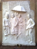 Sai baba Image appeared on Shirdi Temple