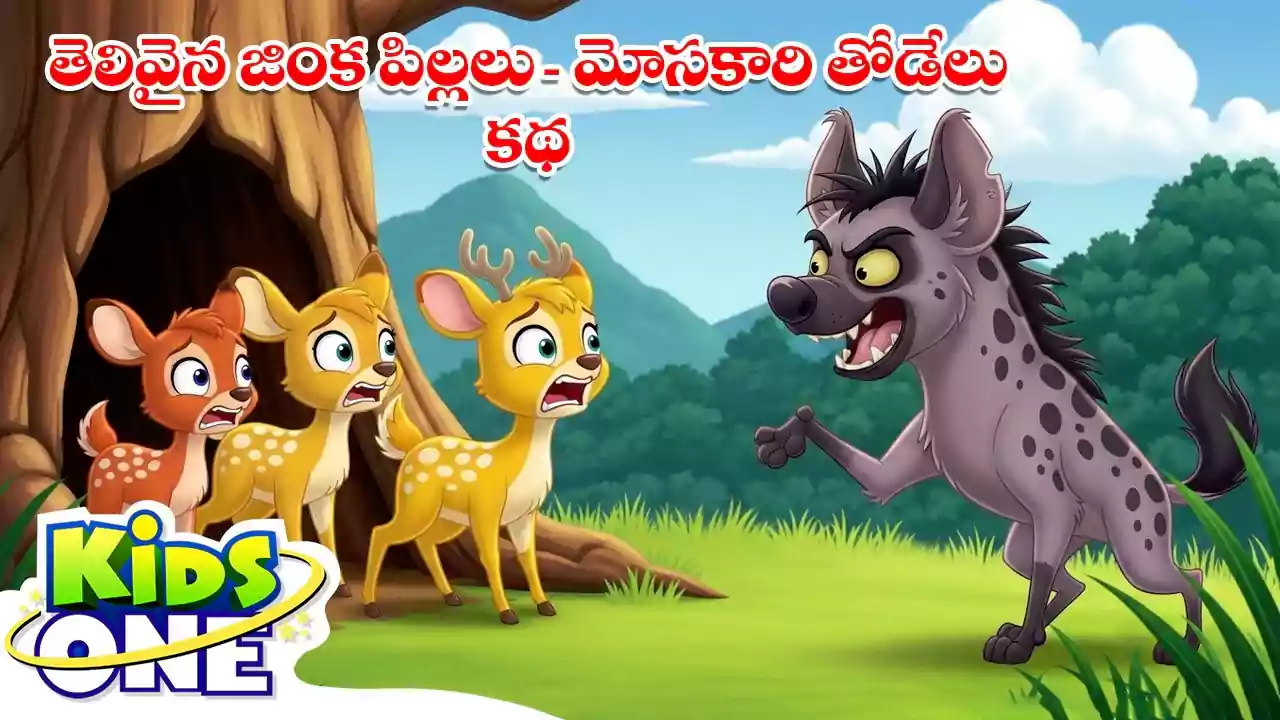 The Clever Deer Cubs And The Cunning Wolf