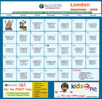 London Telugu Calendar 2009