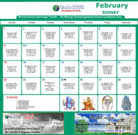 Sydney Telugu Calendar 2009