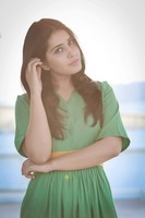 rashi khanna green dress Amina Midi Dress in Green City Floral Olive