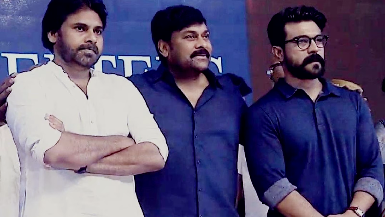 Pawan Kalyan and Ram Charan as guests for Mega158 launch