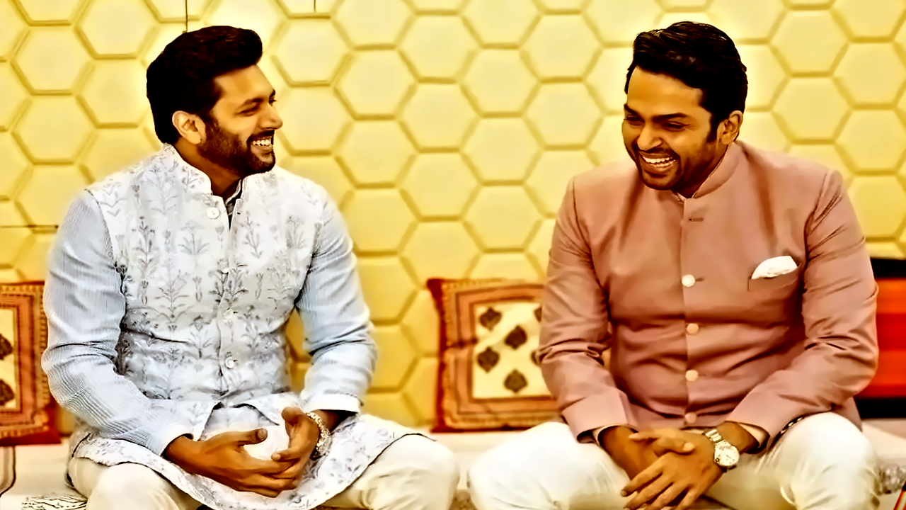 Karthi helps Ravi Mohan to get back on sets