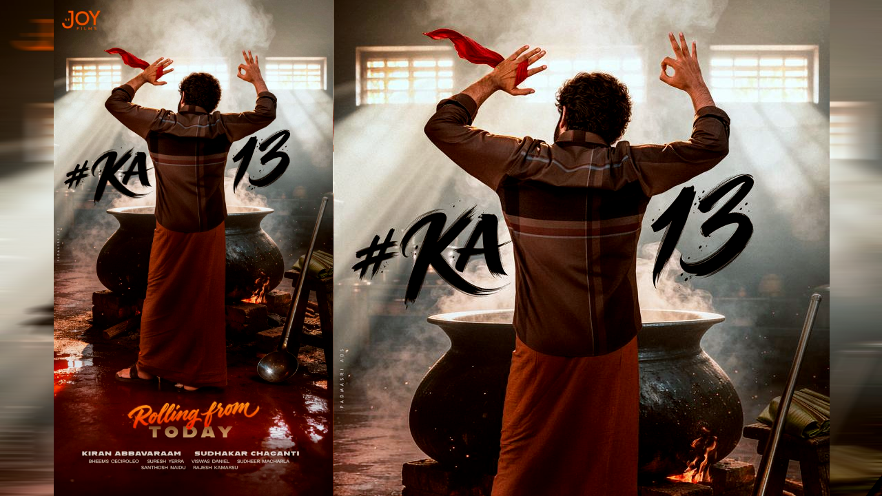 Kiran Abbavaram Gears Up to Serve a Feast