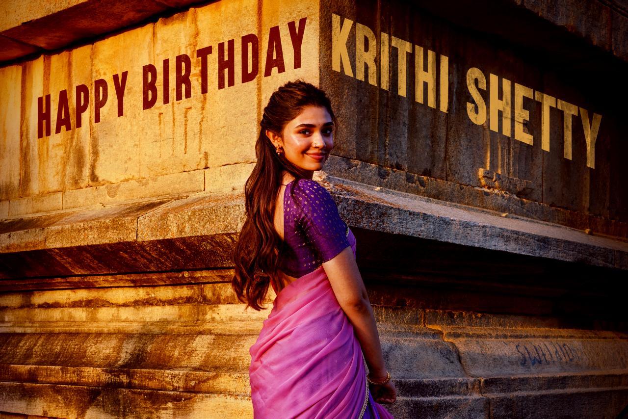 January 12 Vidudala: Krithi stuns in traditional half saree 