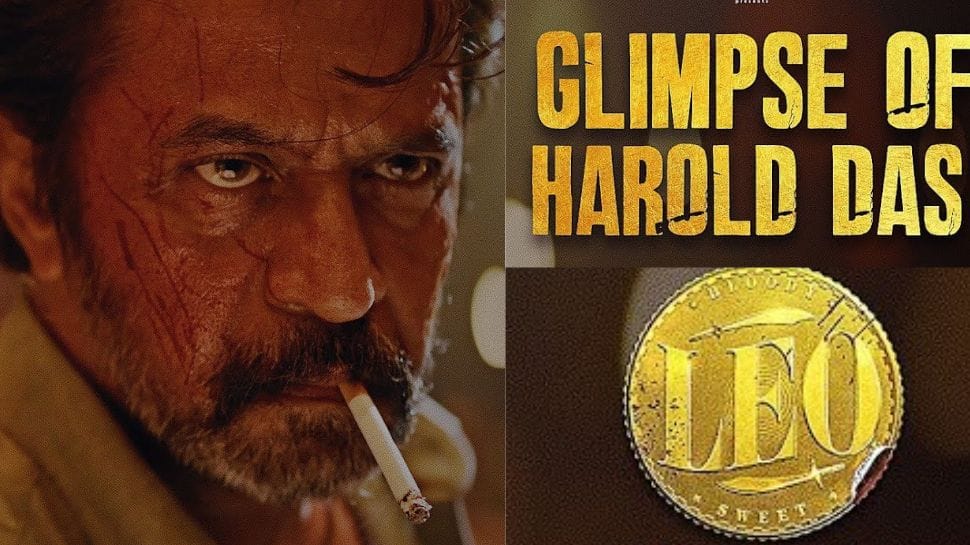 Action King Arjun looks menacing as Harold Das in Leo