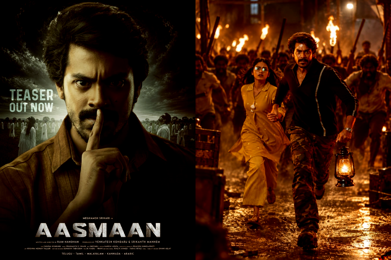 Aasmaan Teaser: Meghamsh Srihari is impressive 