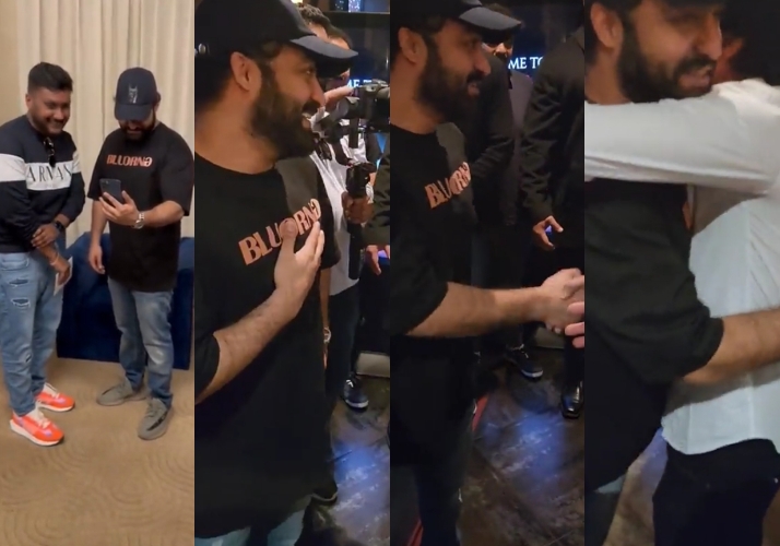 NTR gives a special memory for his USA fans?