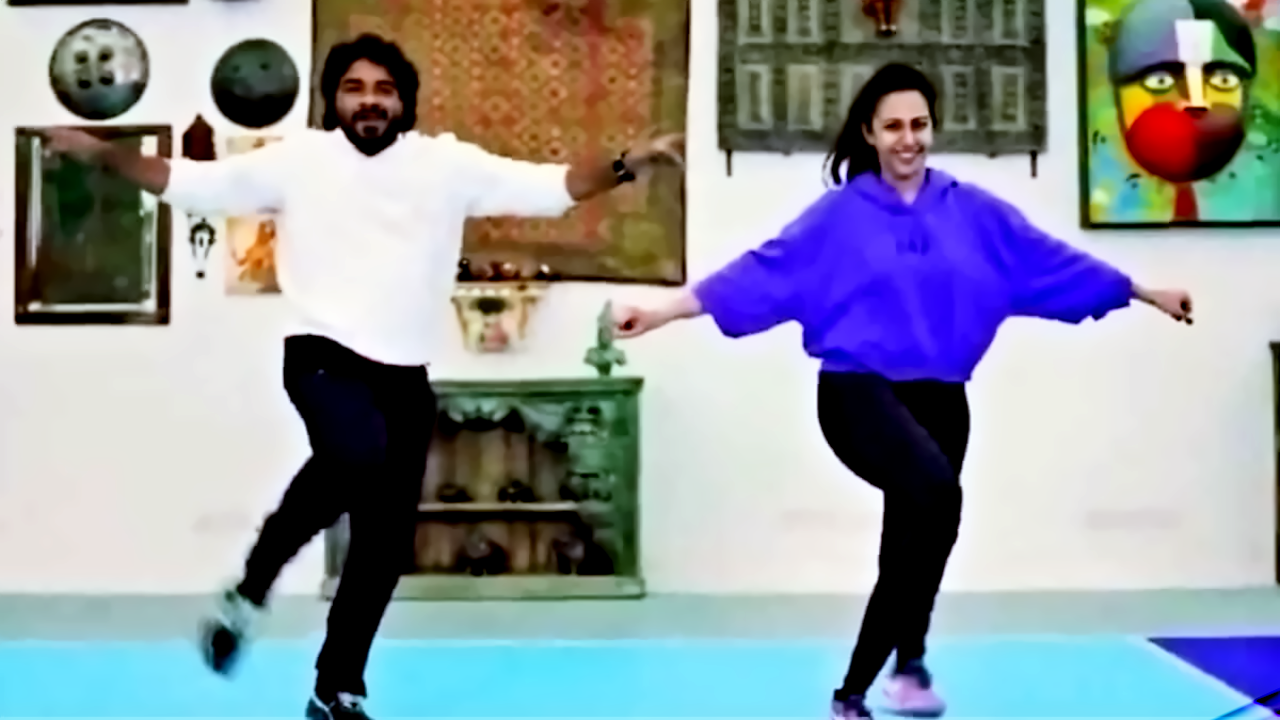 Tejaswini Nandamuri surprises with graceful moves 