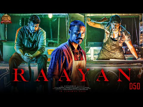 Dhanush D50 Titled Raayan Ominous First Look Unleashed