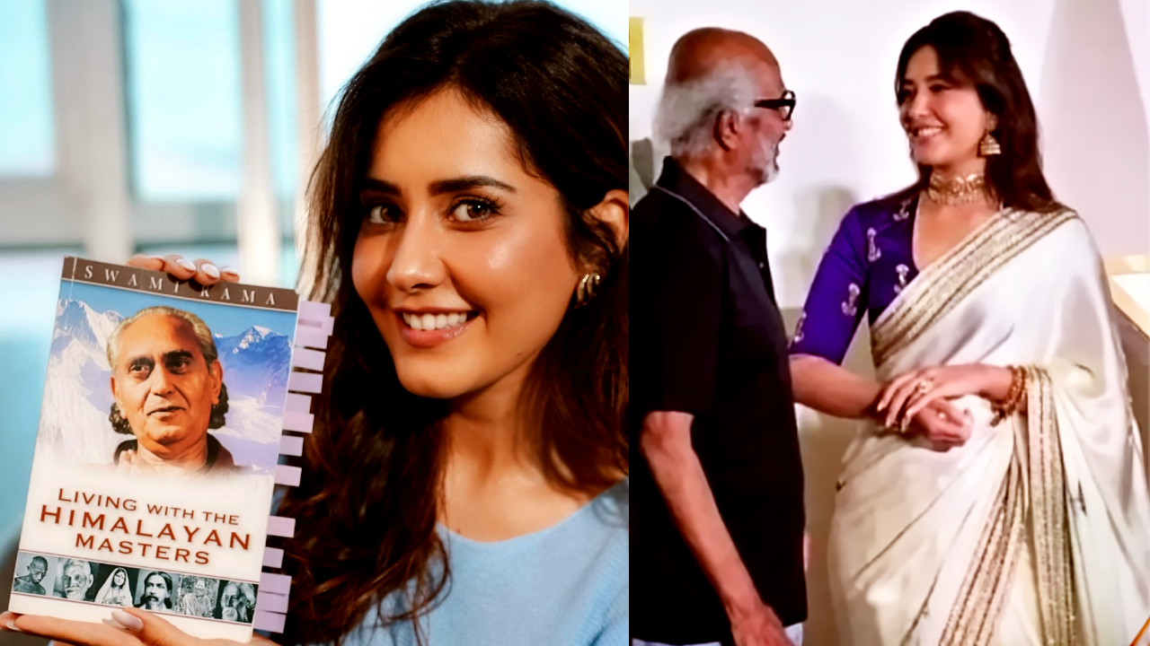 Raashii Khanna gushes over Rajinikanth's special gift