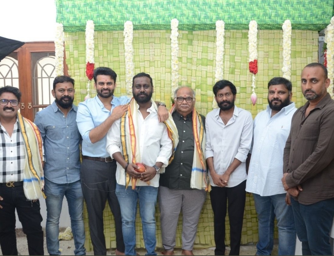 Sai Dharam Tej SDT 16 launched with Pooja event