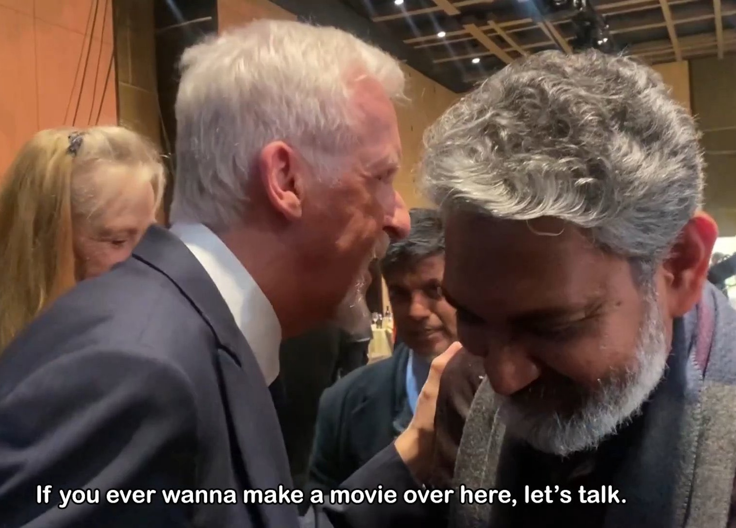 Amazed James Cameron analyses RRR and offers a special chance to SS Rajamouli