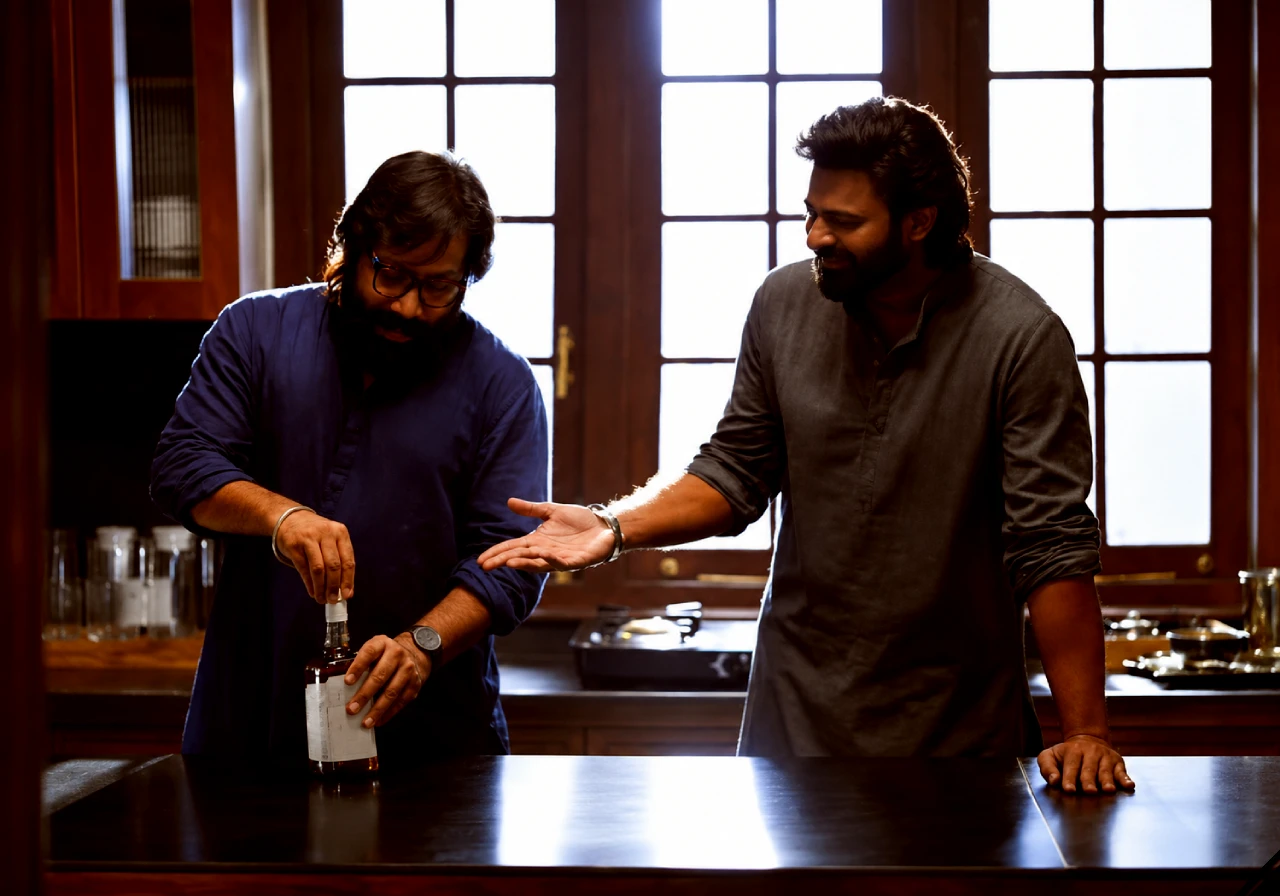 Pic Talk: Prabhas and Sandeep raise Spirit