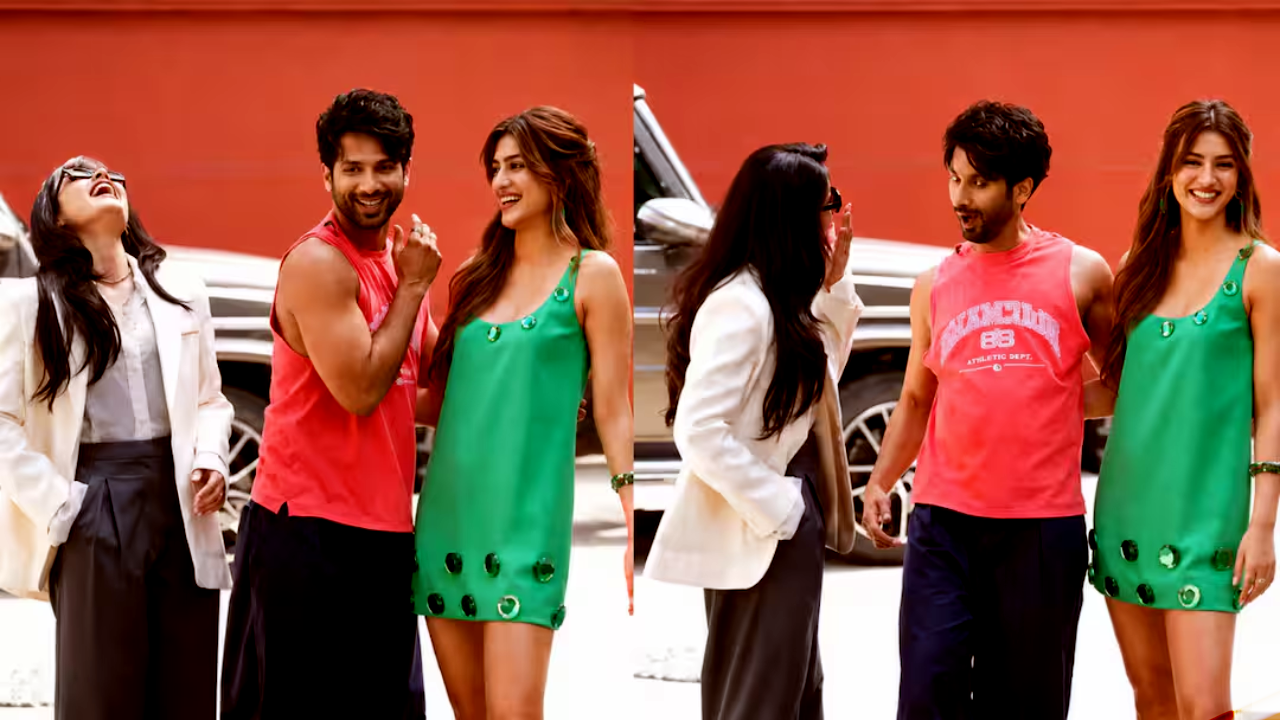 Shahid gets back at Rashmika for viral moment