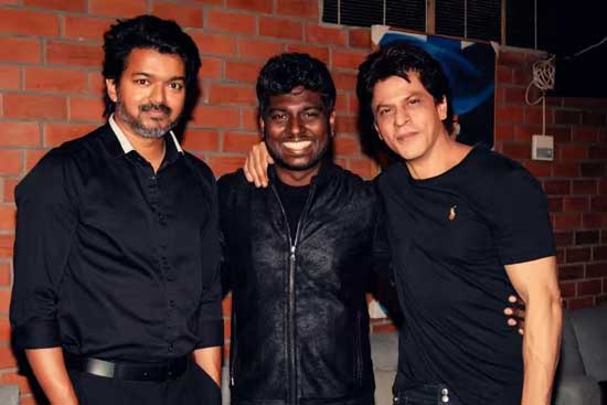 Atlee Multi Starrer idea with Shah Rukh and Thalapathy Vijay?