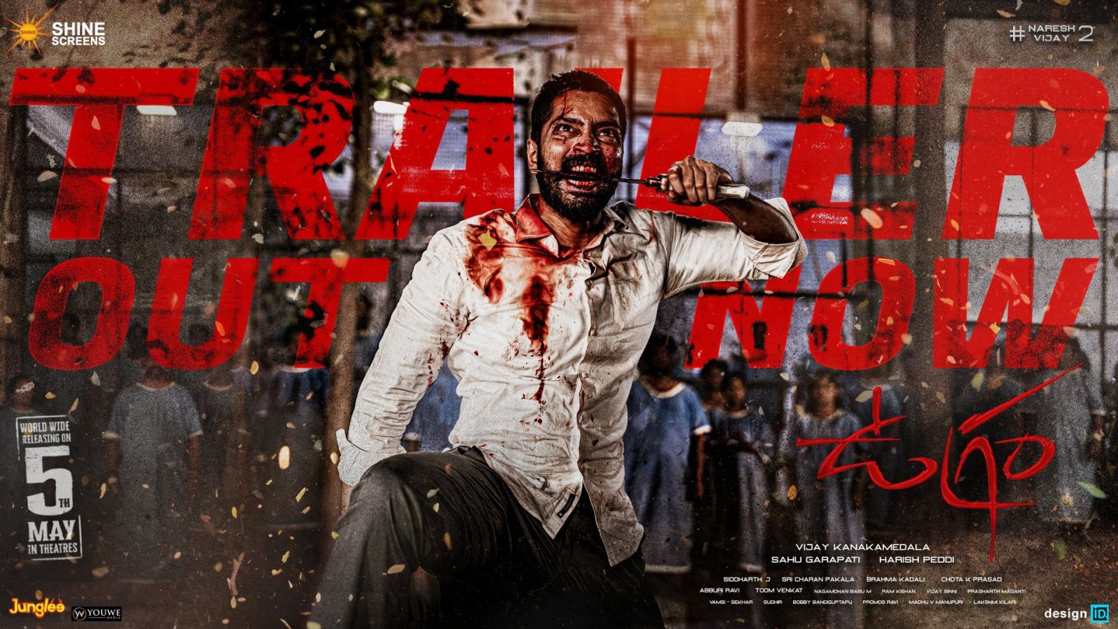 Allari Naresh on a mission in ferocious avatar in Ugram Trailer