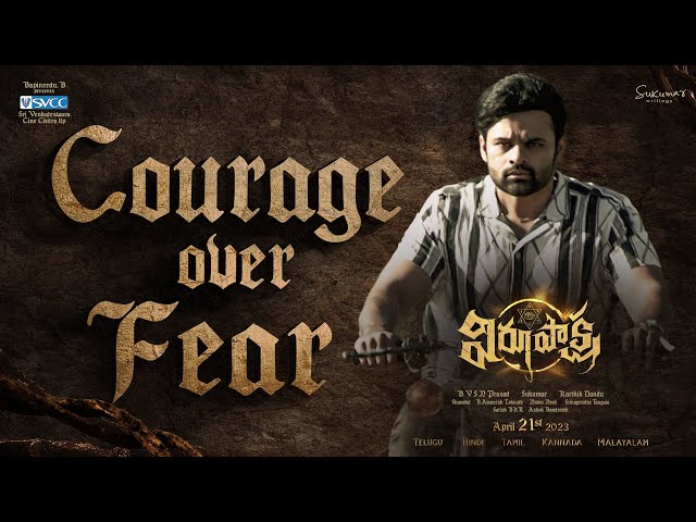 Sai Dharam Tej shows Supreme Courage during risky bike sequence in Virupaksha