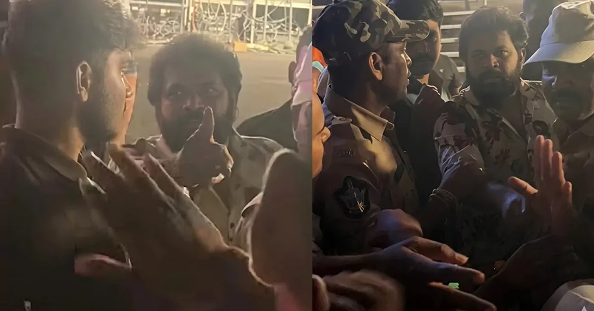 హైపర్ ఆదికి కోపం వచ్చింది.. ఒక వ్యక్తికి సీరియస్ వార్నింగ్.. వైరల్ అవుతున్న వీడియో