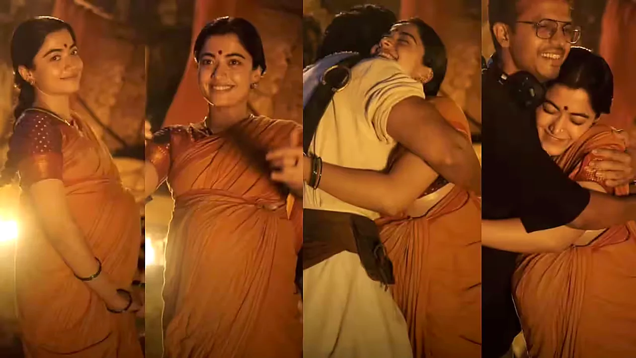 రష్మిక ప్రెగ్నెంట్ లుక్ చూశారా?  ‘జయమ్మ’ షూటింగ్ ప్యాకప్ వీడియో వైరల్.!