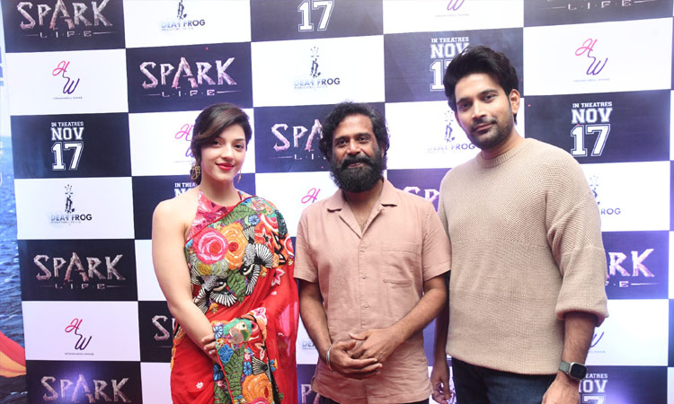 Spark is my 3 years dream says Hero Vikranth at trailer launch