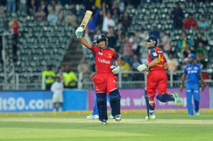 Lions thrash Mumbai Indians, Lions beat mumbai indians, mumbai indians Champions League T20, Champions League T20 2012