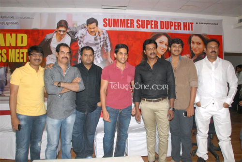 Naga Chaitanya Akkineni, Akkineni Fans, Akkineni Fans Thadaka, Naga Chaitanya Thadaka, Thadaka Success Meet