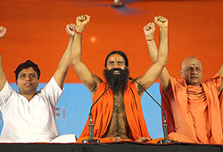 Anna Hazare, Baba Ramdev fast, black money, corruption, govt ramdev talks, Ramdev Baba