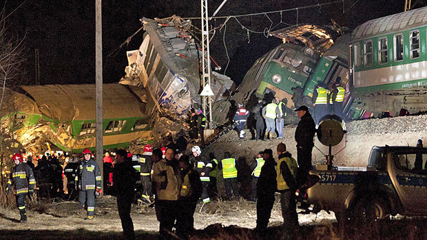  Poland train collision, Poland train accident, Poland Train Crash, poland train accident images