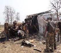 Blow landmine vehicle, Naxals new operation, Naxals, terrorism, CRPF, Improvised Explosive Device, anti-landmine vehicle, Gaya, , telugu news