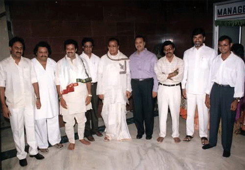 SR NTR Chandra babu naidu, NTR Chandrababu naidu photo, Chandrababu Naidu marriage photo, ntr daughter marriage photo