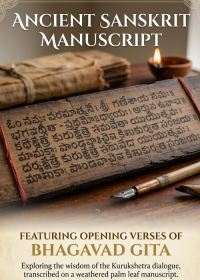 Sanskrit Manuskript