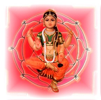 Bala Tripurasundari, Kumarika ('the virgin goddess') or simply Bala ('child') is the youthful aspect of the Hindu goddess  bala tripura sundari ashtothra shatanamavali